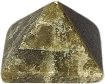Maitri Export Vesonite 0.5 Inch Pyramid Decorative Showpiece  -  1.5 cm(Crystal, Light Green)