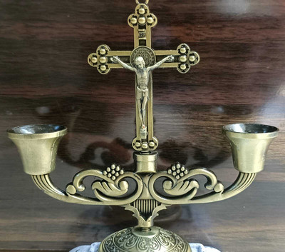KSB TRADERS Decorative Showpiece  -  13 cm(Metal, Brown)