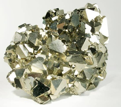 Divinity Crystals Pyrite Stone Original Cluster - (180 CARAT to 360 CARAT Approx.) Regular Asymmetrical Crystal Stone(Gold 1 Pieces)