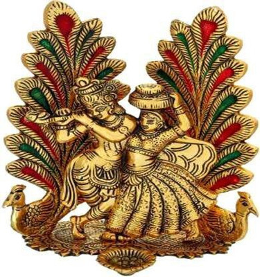 SHRI ASTHA VINAYAK Decorative Showpiece  -  14 cm(Metal, Multicolor)