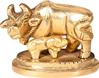 TORPPEZA Decorative Showpiece  -  3.8 cm(Brass, Gold)