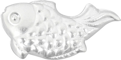 KMJ pure silver fish/chandi ki machli/fish for Astrological and lal kitab remedy Decorative Showpiece  -  0.1 cm(Silver, Silver)