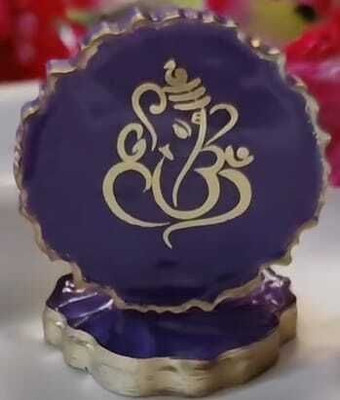 JVenturez Decorative Showpiece  -  7 cm(Resin, Purple)