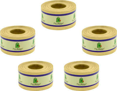 TREEMAISON Vastu Brass Metal Strip {8 Feet Length, 18MM Width, 0.3MM Thickness} {Pack of 5} Decorative Showpiece  -  11 cm(Brass, Gold)