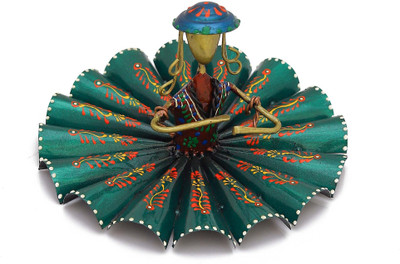 iklauti creation Decorative Showpiece  -  19 cm(Iron, Multicolor)