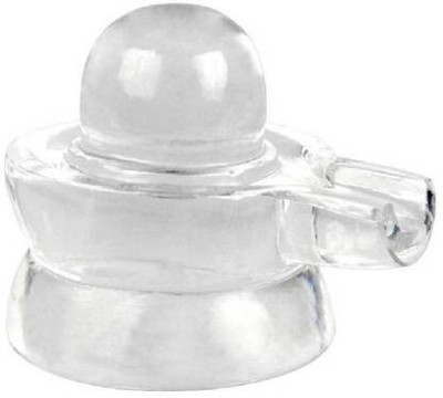 SHRI ASTHA VINAYAK Decorative Showpiece  -  8 cm(Crystal, White)