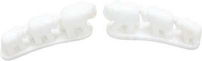 Saras Aajeevika Decorative Showpiece  -  5 cm(Marble, White)