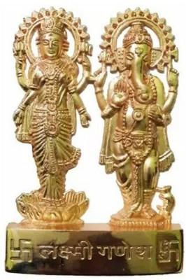 SHRI ASTHA VINAYAK Decorative Showpiece  -  6.5 cm(Metal, Gold)