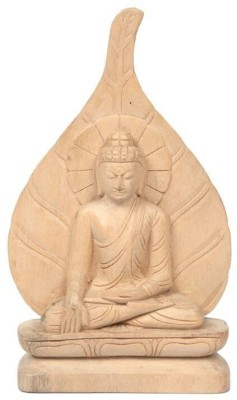 UMSAS Decorative Showpiece  -  18 cm(Wood, Beige)