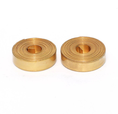 vastu-vigyan Vastu Brass Strip { 8 Feet Length, 12 mm Width & 0.3mm Thickness}{ Pack of 2 } Decorative Showpiece  -  5 cm(Brass, Gold)