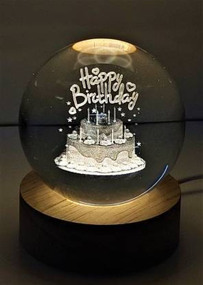 LailioLive 5 Minutes Sand Timer Decorative Showpiece  -  8 cm(Crystal, Clear)