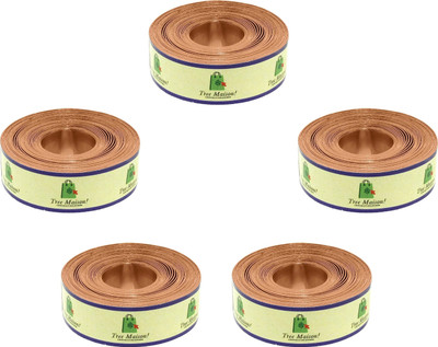 TREEMAISON Copper Strip For Vastu Remedy {8 Feet, 12 MM Width, 0.3 MM Thickness} {Pack-5} Decorative Showpiece  -  11 cm(Copper, Copper)