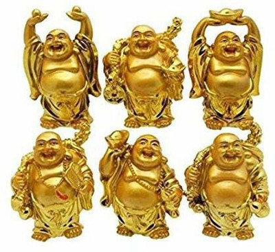 SHRI ASTHA VINAYAK Decorative Showpiece  -  5 cm(Polyresin, Gold)