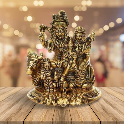 SBBCO Decorative Showpiece  -  10 cm(Metal, Gold)