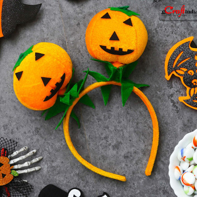 eCraftIndia Halloween Headband Decorative Showpiece  -  22 cm(Plastic, Multicolor)