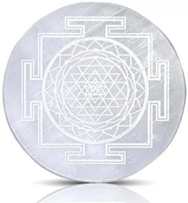 VIBESLE Decorative Showpiece  -  10 cm(Stone, Crystal, White)