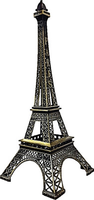 Spreading Smiles metal Eiffel tower Decorative Showpiece  -  17 cm(Polyresin, Multicolor)