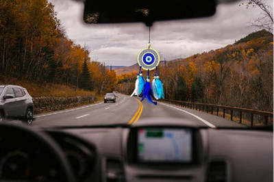 JIYU CREATION Evil eye Decorative Showpiece  -  7.5 cm(Plastic, Blue)