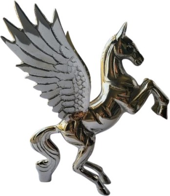 Shubh Sanket Vastu Flying Horse -Aluminium - Showpiece - 13.5*8.5*12.5 inch, 1.17 Kg Decorative Showpiece  -  35 cm(Aluminium, Silver)