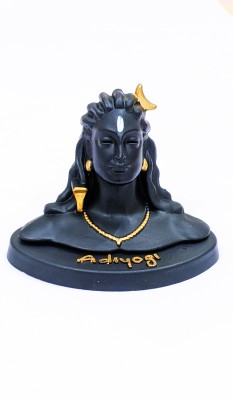 ANJAJIPUTRA ENTERPRISES Decorative Showpiece  -  12 cm(Marble, Black)