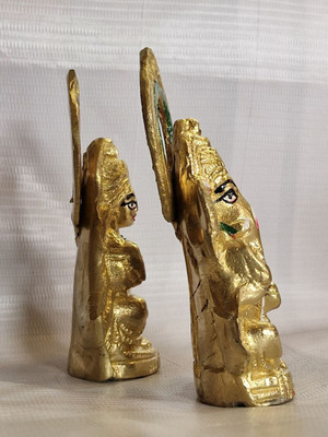 AnindyaDey Decorative Showpiece  -  5 cm(Brass, Gold)