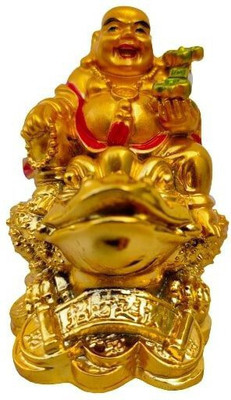 HANEET COLLECTION Decorative Showpiece  -  6.4 cm(Polyresin, Yellow)