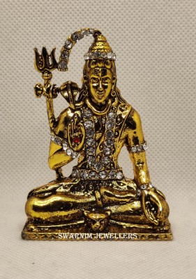 Swarnim Jewellers Decorative Showpiece  -  7.5 cm(Brass, Gold)