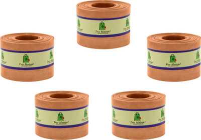 TREEMAISON Vastu Copper Strip {8 Feet Length, 25MM Width & 0.3MM Thickness) {Pack of 5} Decorative Showpiece  -  11 cm(Copper, Copper)