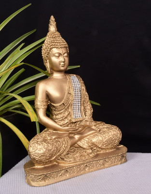 Royalbox Decorative Showpiece  -  14 cm(Polyresin, Yellow, Yellow)