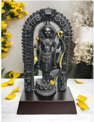 HC VILLA Ram Lalla Decorative Showpiece  -  17 cm(Resin, Black)