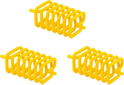 vastu vardan Yellow Square Spring Clockwise For Vastu Remedy { Pack of 3 } Decorative Showpiece  -  1 cm(Metal, Yellow)