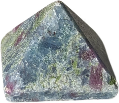 Maitri Export Ruby Kyanite Natural Pyramid for Reiki Healing/Grid Vastu Pyramid Decorative Showpiece  -  1.5 cm(Crystal, Brown)