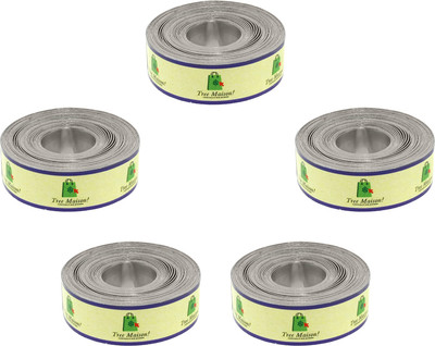 TREEMAISON Stainless Steel Strip (Length-8 Feet, Width-12MM, Thickness-0.3MM) (Pack of 5) Decorative Showpiece  -  11 cm(Steel, Steel)