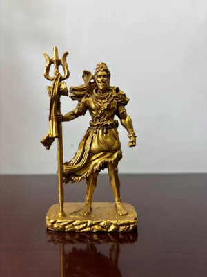 sanskaari Decorative Showpiece  -  11 cm(Resin, Gold)