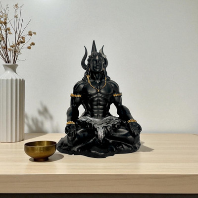 SAINIJI Decorative Showpiece  -  10 cm(Resin, Black)