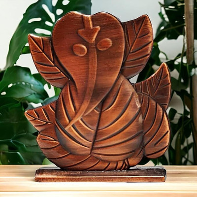 Shiv Jagdamba Automobile Showpiece Decorative Showpiece  -  5 cm(Metal, Brown)