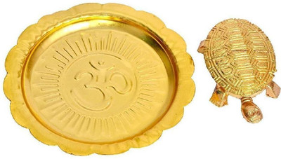 SHRI ASTHA VINAYAK Decorative Showpiece  -  1 cm(Brass, Gold)