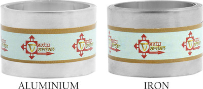 vastu vardan 4FEET 1INCH ALUMINIUM, IRON STRIP COMBO |Vastu Metal Strip (Pack of 2) Decorative Showpiece  -  2.54 cm(Aluminium, Clear)