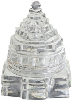 SHRI ASTHA VINAYAK Decorative Showpiece  -  4 cm(Crystal, White)