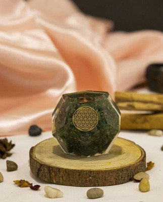 Baka Orgone 7 Chakra Wand Healing Crystal Quartz Vastu Stone for home/office Decorative Showpiece  -  3.19 cm(Stone, Brown)