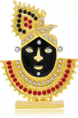 SHRI ASTHA VINAYAK Decorative Showpiece  -  5 cm(Brass, Gold)