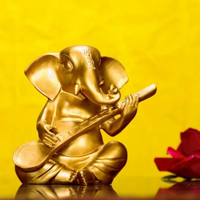 Miss Peach Handcrafted Lord Ganesha Idols for home decor|Meditating Ganesh|Ganesha Idol for gifts And home|decoration items for house|handicraft home decor|Home décor showpieces|table decoration items| god statue |ganesh idol|Ganesh ji ki murti|ganpati|handicraft items| decorativeitems|statues|Statu