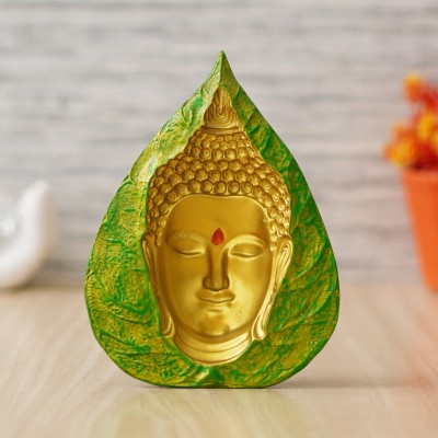 eCraftIndia Decorative Showpiece  -  16 cm(Resin, Green)