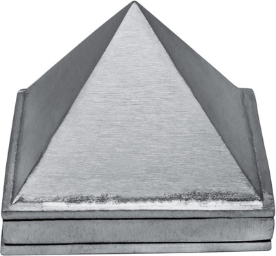 vastu-vigyan Vastu 3 Layer Zinc Pyramid / Multi-Layer Pyramid And Vastu Remedy { Pack of 1} Decorative Showpiece  -  7.5 cm(Metal, Steel)