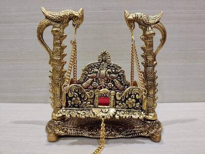 SHRI ASTHA VINAYAK Decorative Showpiece  -  20 cm(Brass, Gold)