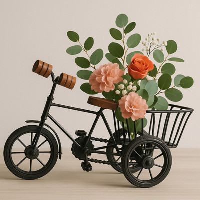 Bulshit 1 Decorative Showpiece  -  8 cm(Iron, Black)