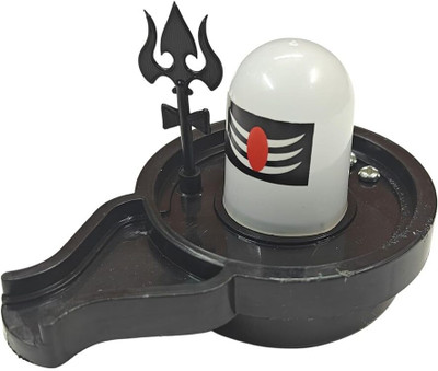 DIYtronics Decorative Showpiece  -  6 cm(Plastic, Black, White)