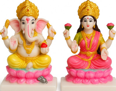 Vaishno 0324 Decorative Showpiece  -  18 cm(Marble, White)