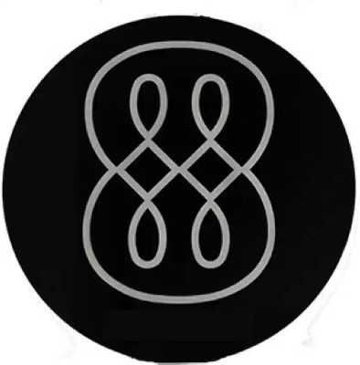 vastu vardan Vastu Infinity Black Boad (9 Inch) Power of Infinity for Vastu Remedy Decorative Showpiece  -  2 cm(Plastic, Beige)