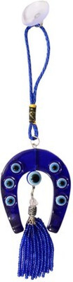 PR Creations Decorative Showpiece  -  26 cm(Plastic, Blue)